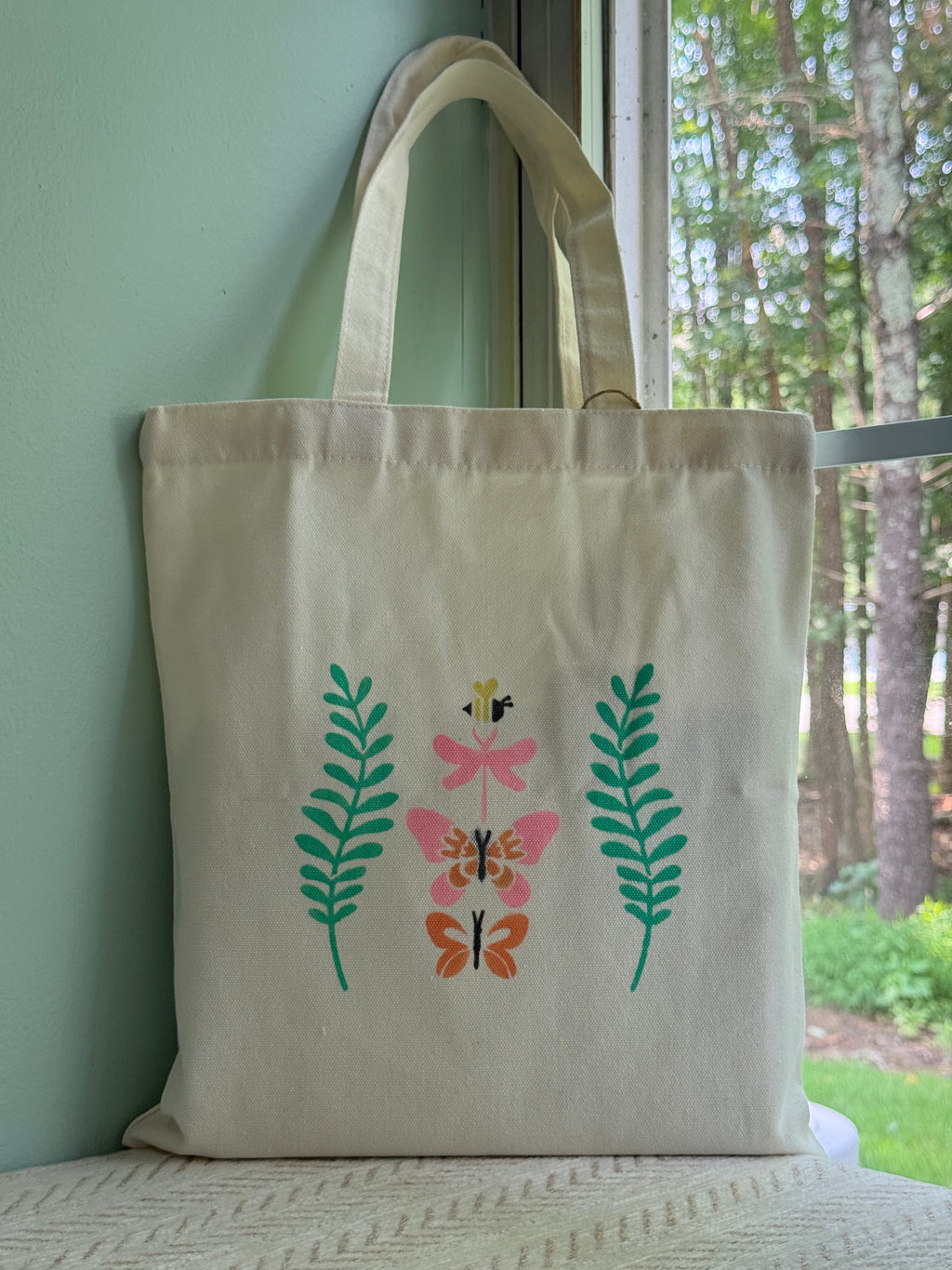 Garden Botanical Tote Bag