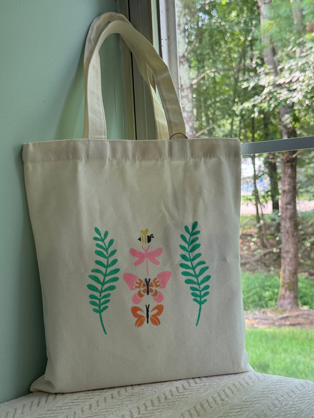 Garden Botanical Tote Bag