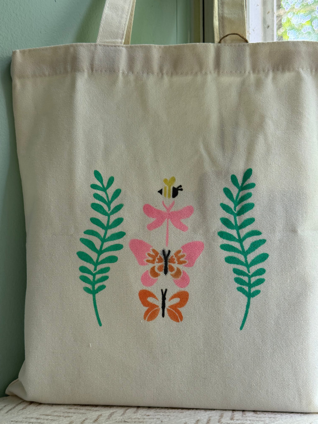 Garden Botanical Tote Bag