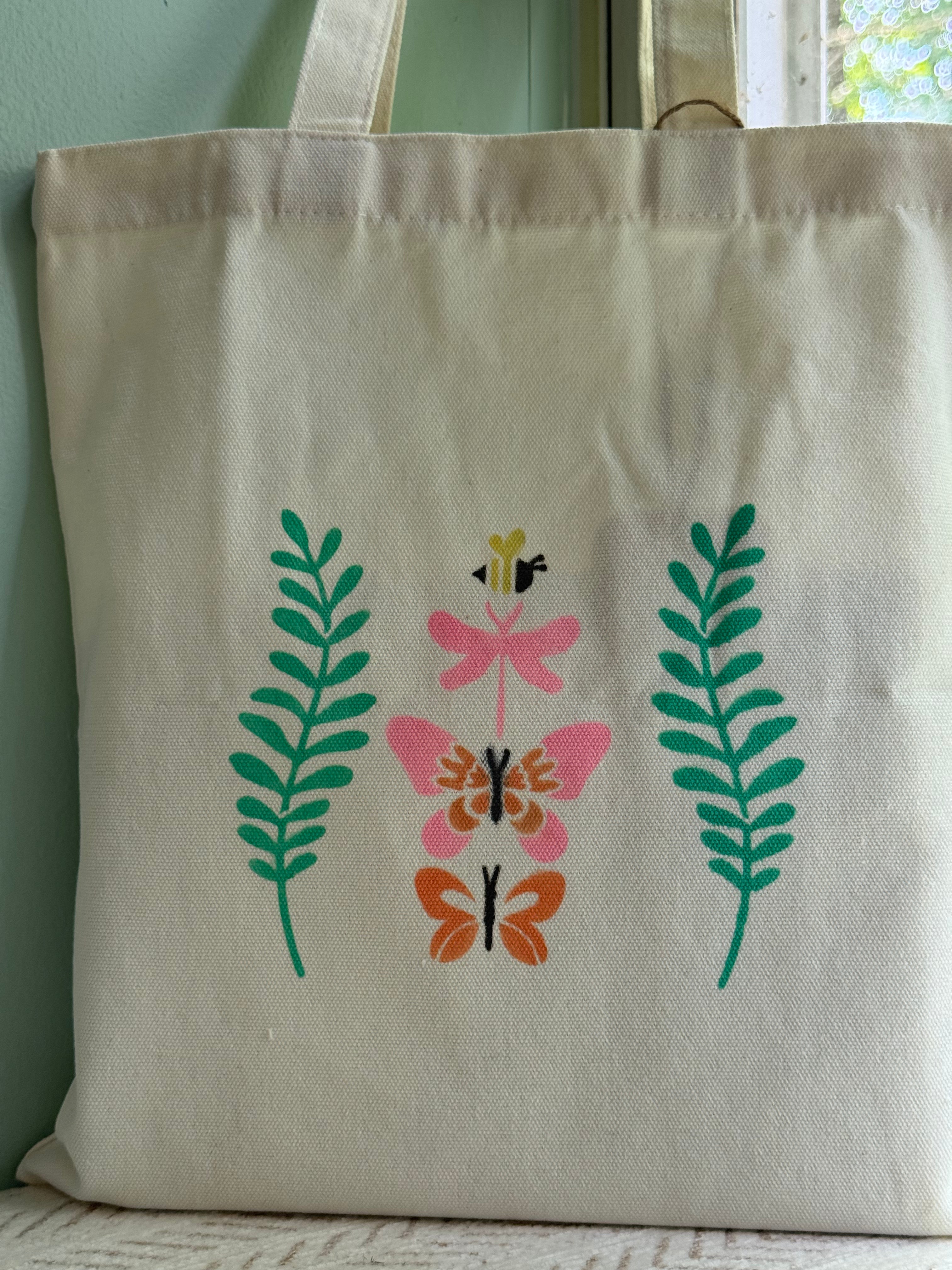 Garden Botanical Tote Bag