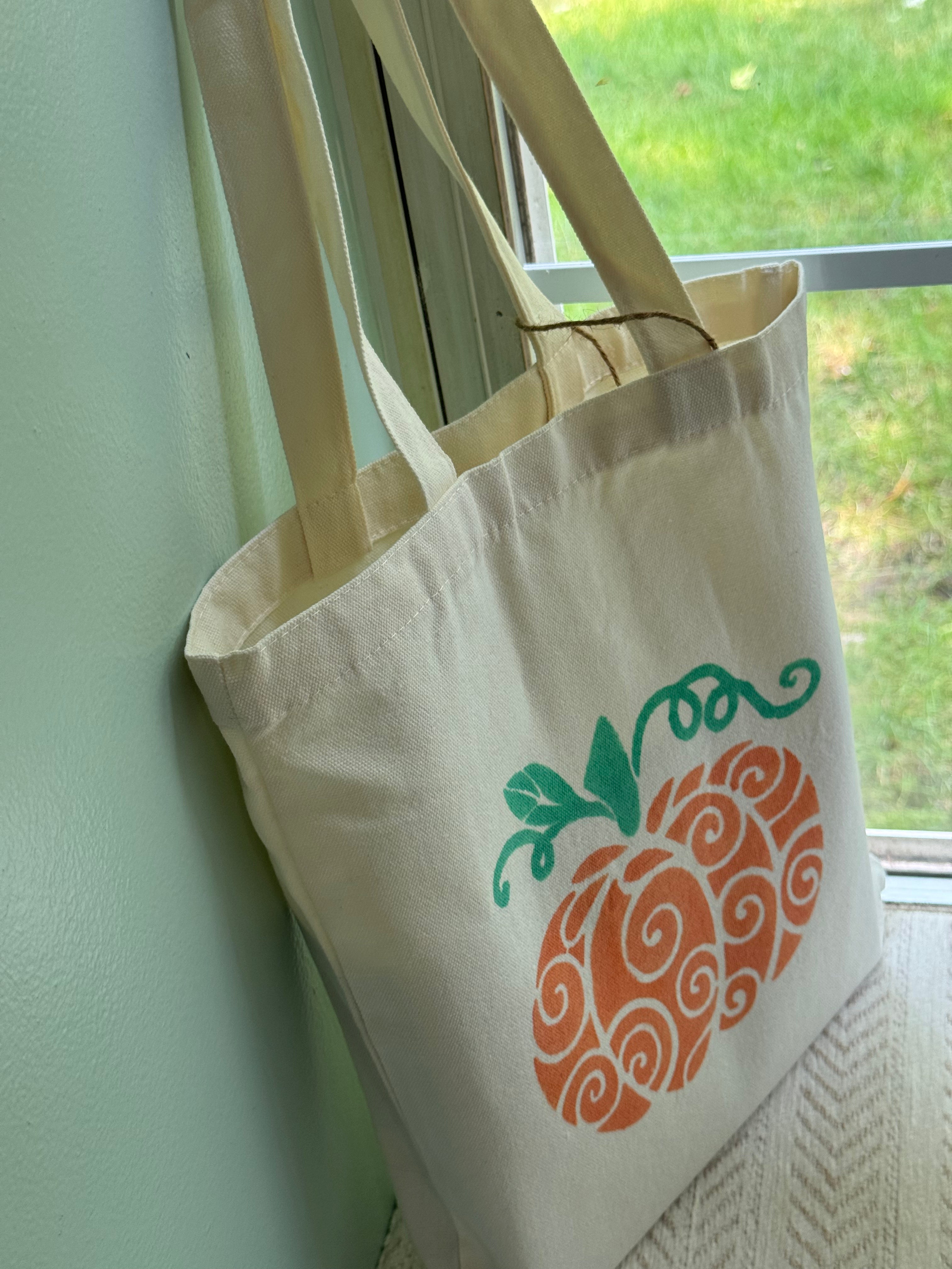 Hand-Painted Halloween & Harvest Bag
