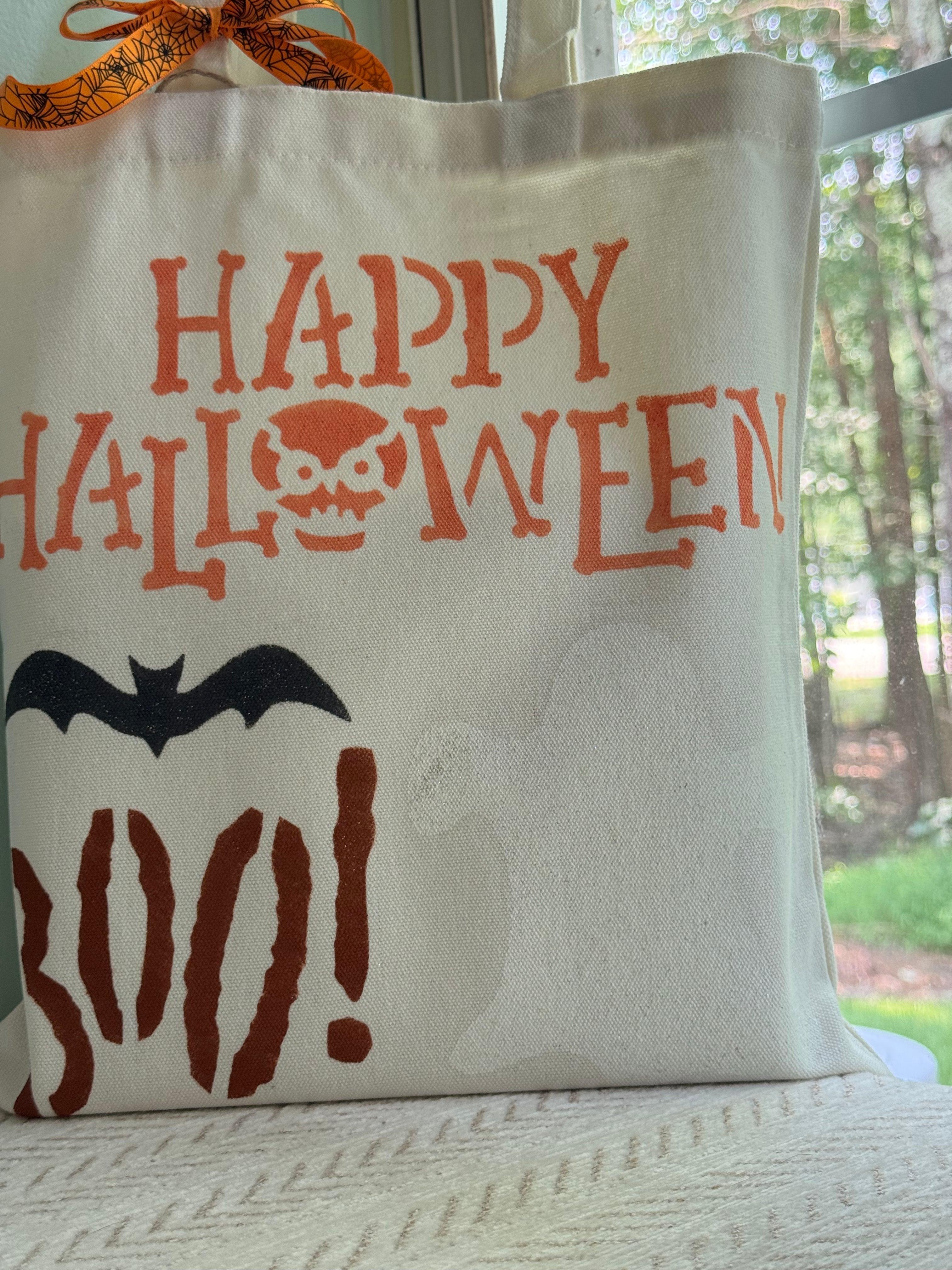 Spooky Season Canvas Tote Bag