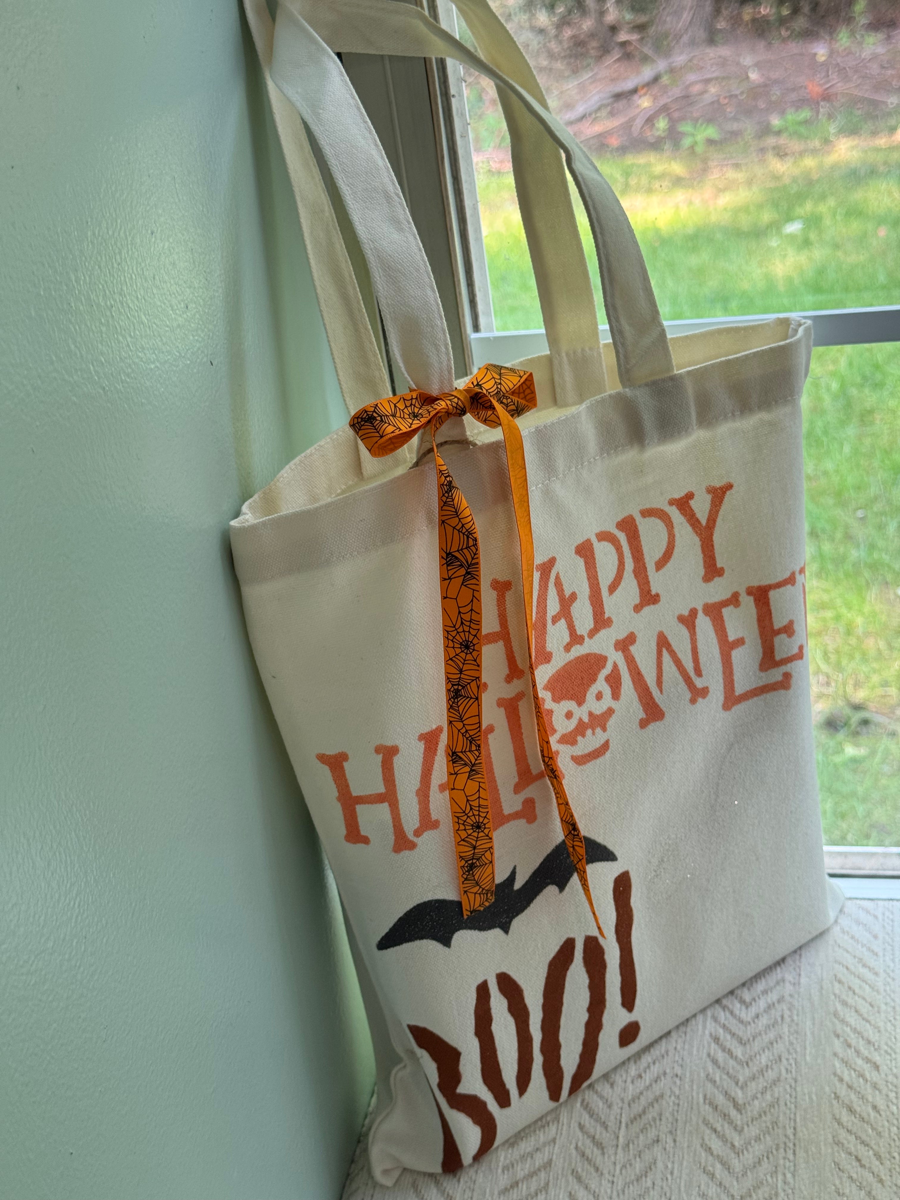 Spooky Season Canvas Tote Bag