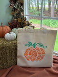 Halloween & Harvest Canvas Tote Bag