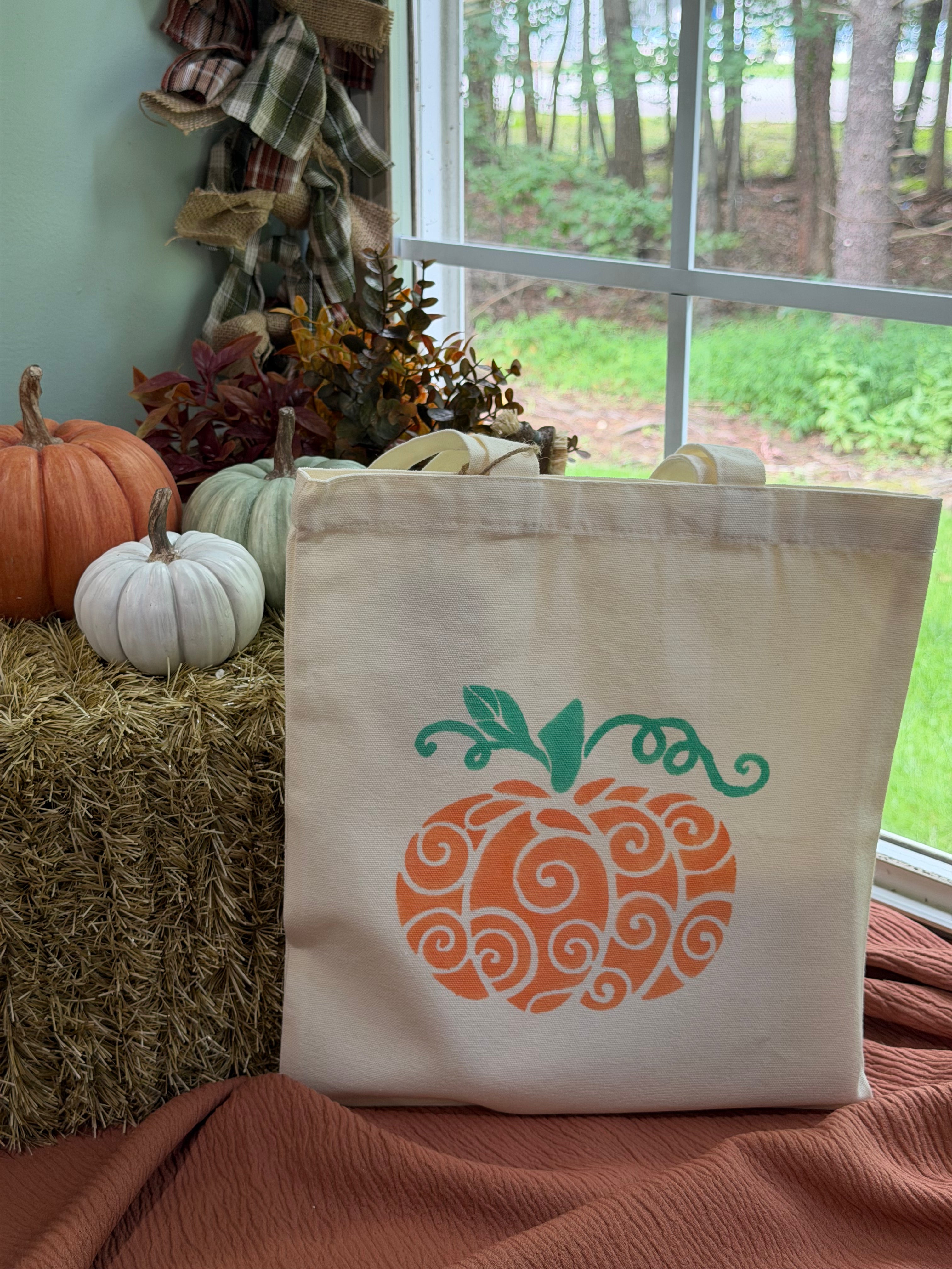 Halloween & Harvest Canvas Tote Bag