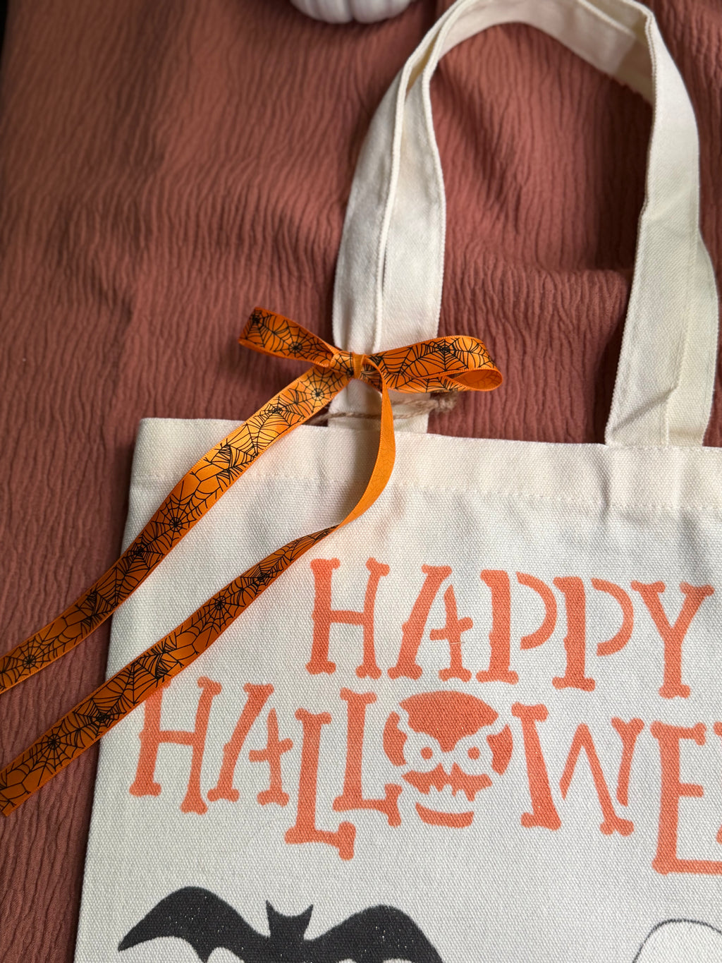 Spooky Season Canvas Tote Bag