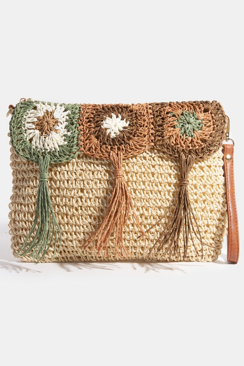 Artisan Braided Fringe Bag